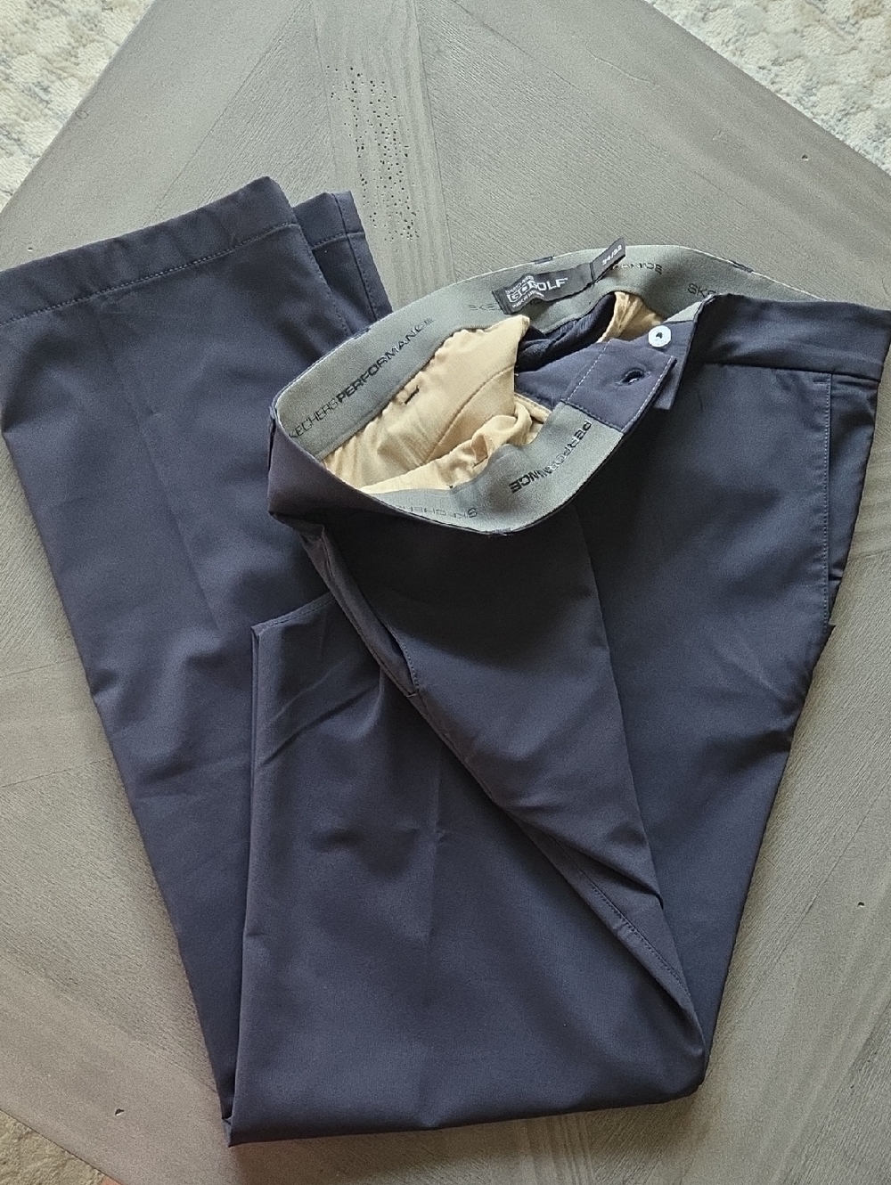 Sketchers GOGOLF Men's Navy Dress Pants 34 X 32